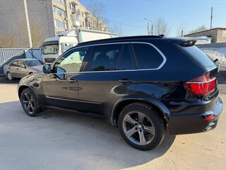 2008 BMW X5 30d II (E70), чёрный, 1350000 рублей, вид 4