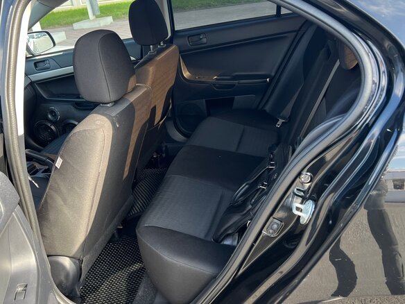 2012 Mitsubishi Lancer X Рестайлинг, чёрный, 700000 рублей - вид 12