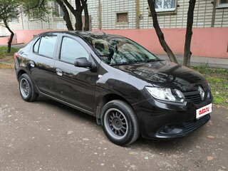 2017 Renault Logan II, чёрный, 800000 рублей, вид 1