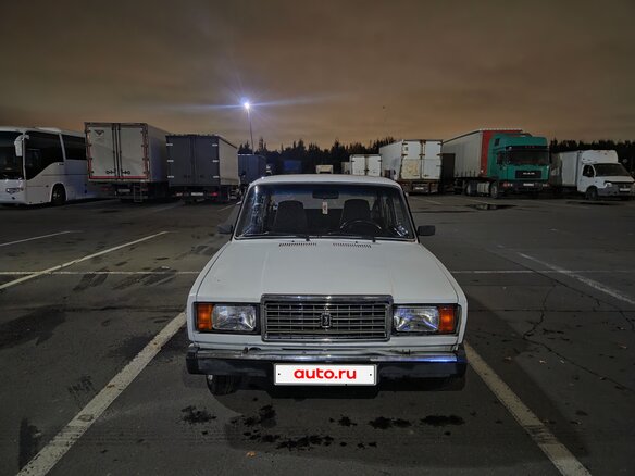 2001 Lada (ВАЗ) 2107, белый, 150000 рублей - вид 2