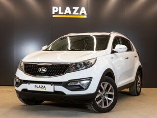 2014 Kia Sportage III Рестайлинг, белый, 1575000 рублей, вид 1