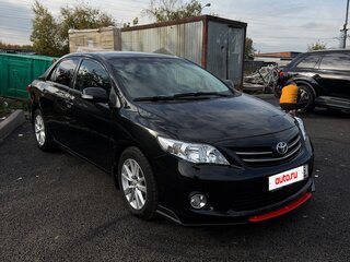 2010 Toyota Corolla X (E140, E150) Рестайлинг, чёрный, 1399999 рублей, вид 4
