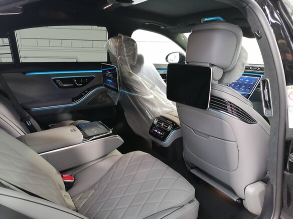 2024 Mercedes-Benz S-Класс 500 4MATIC VII (W223), чёрный - вид 13