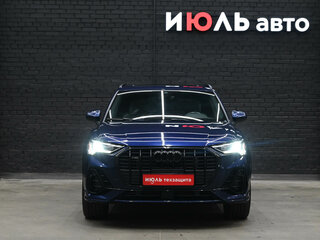 2021 Audi Q3 45 TFSI II (F3), синий, 3850000 рублей, вид 2