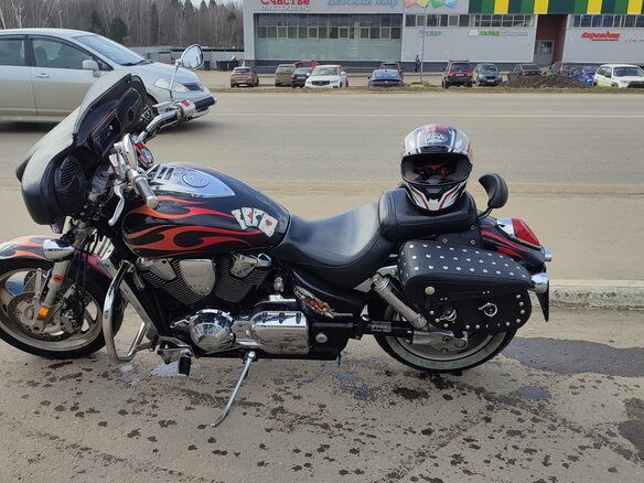 2006 Honda VTX 1800, чёрный, 769000 рублей
