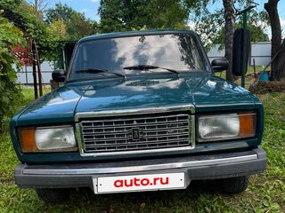 2009 Lada (ВАЗ) 2107, зелёный, 175000 рублей, вид 1