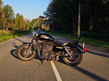 2008 Harley-Davidson Sportster 1200, чёрный, 630000 рублей, вид 3
