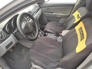 2007 Mazda 3 I (BK) Рестайлинг, серебристый, 510000 рублей, вид 3