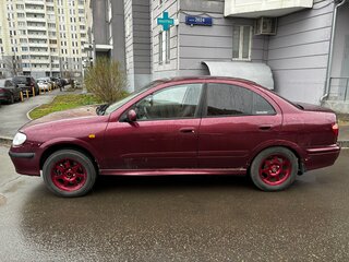 2001 Nissan Almera II (N16), красный, 225000 рублей, вид 4