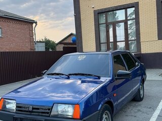 2002 Lada (ВАЗ) 21099, синий, 145000 рублей, вид 4