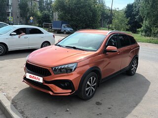 2018 Lada (ВАЗ) Vesta SW Cross I, оранжевый, 800000 рублей, вид 1