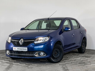 2015 Renault Logan II, синий, 399000 рублей, вид 1