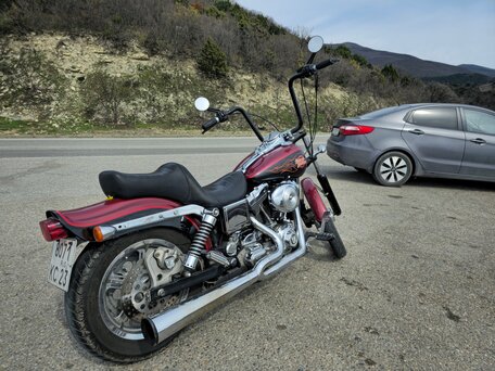 2000 Harley-Davidson Dyna Wide Glide, чёрный, 630000 рублей, вид 3
