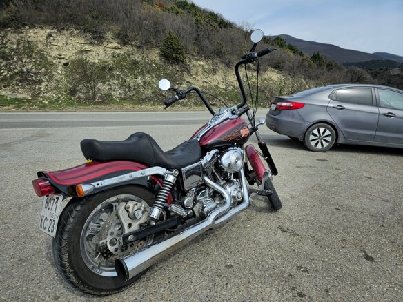 2000 Harley-Davidson Dyna Wide Glide, чёрный, 630000 рублей - вид 2