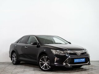 2017 Toyota Camry VII (XV50) Рестайлинг 2, чёрный, 2499000 рублей, вид 1