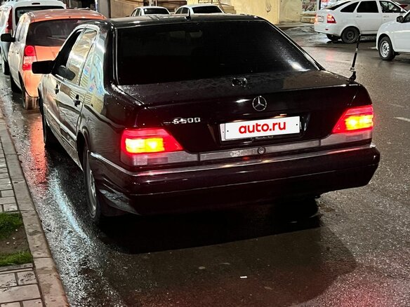 1997 Mercedes-Benz S-Класс 500 Long III (W140) Рестайлинг, синий, 1000000 рублей - вид 5