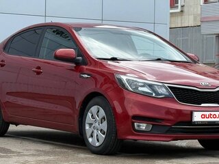 2016 Kia Rio III Рестайлинг, красный, 950000 рублей, вид 2