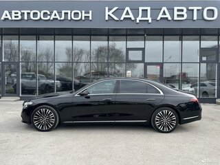 2021 Mercedes-Benz S-Класс 450 Long 4MATIC VII (W223), чёрный, 10750000 рублей, вид 3