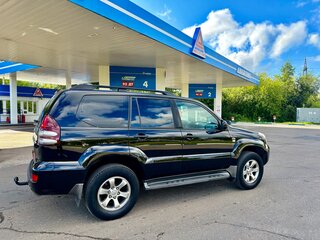 2004 Toyota Land Cruiser Prado 120 Series, чёрный, 1800000 рублей, вид 4
