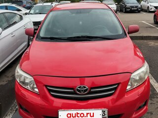 2007 Toyota Corolla AMT X (E140, E150), красный, 950000 рублей, вид 1
