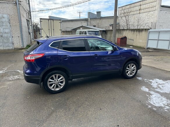 2014 Nissan Qashqai II, синий - вид 2