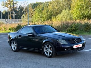 2001 Mercedes-Benz SLK-Класс 200 I (R170) Рестайлинг, фиолетовый, 750000 рублей, вид 4