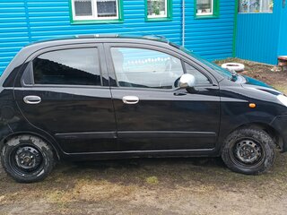 2006 Chevrolet Spark II, чёрный, 300000 рублей, вид 3