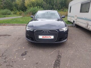 2015 Audi A6 IV (C7) Рестайлинг, синий, 1500000 рублей, вид 2