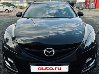 2008 Mazda 6 II (GH), чёрный, 730000 рублей, вид 4