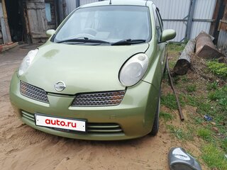 2003 Nissan March III (K12), зелёный, 425000 рублей, вид 1