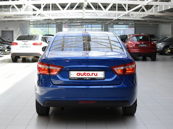 2020 Lada (ВАЗ) Vesta I, синий, 965000 рублей - вид 5