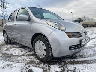 2004 Nissan March III (K12), серебристый, 440000 рублей, вид 2
