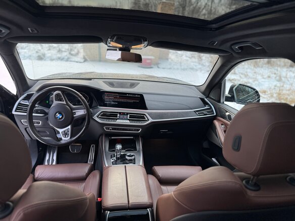 2021 BMW X7 30d I (G07), чёрный, 9250000 рублей - вид 7