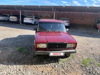 2007 Lada (ВАЗ) 2107, пурпурный, 115000 рублей, вид 1