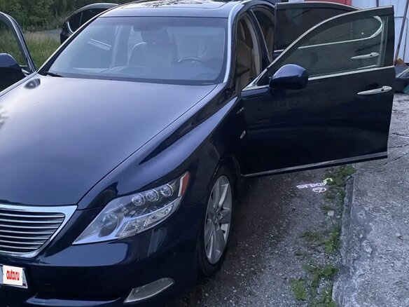 2008 Lexus LS 600h L IV, синий - вид 1