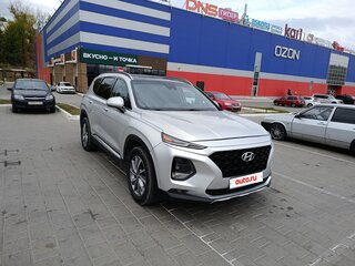 2018 Hyundai Santa Fe IV, серый, 2650000 рублей, вид 2
