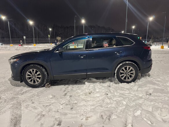 2017 Mazda CX-9 II, синий, 2050000 рублей - вид 8