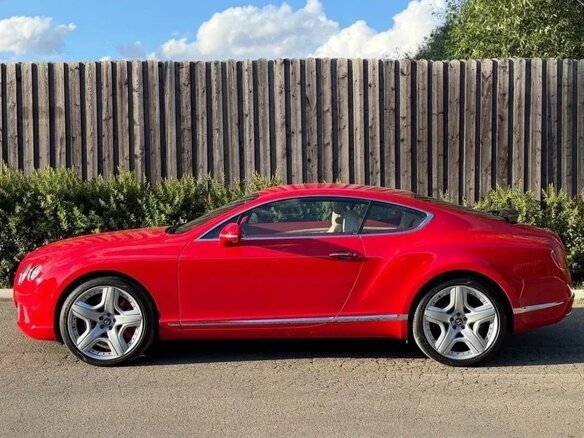 2012 Bentley Continental GT II, красный - вид 6
