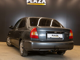 2004 Hyundai Accent ТагАЗ II, серый, 160000 рублей, вид 3