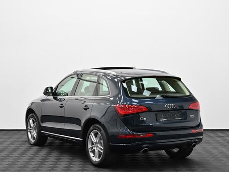 2014 Audi Q5 I (8R) Рестайлинг, синий, 1789000 рублей, вид 4