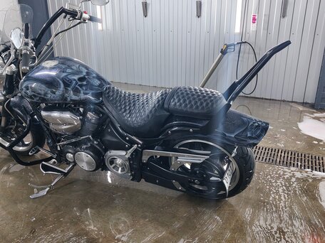 2007 Yamaha XV 1700 Warrior, серый, 900000 рублей, вид 4