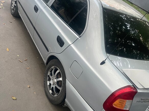 2010 Hyundai Accent ТагАЗ II, серебристый, 450000 рублей - вид 8