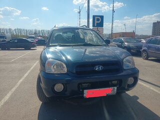 2008 Hyundai Santa Fe Classic Classic, синий, 650000 рублей, вид 1