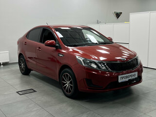 2012 Kia Rio III, красный, 590000 рублей, вид 3