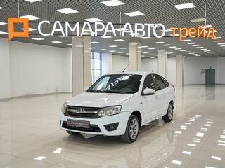2014 Lada (ВАЗ) Granta I, белый, 314000 рублей, вид 1