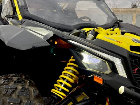2019 BRP Can-Am Maverick X MR Turbo RR, жёлтый, 3500000 рублей, вид 2