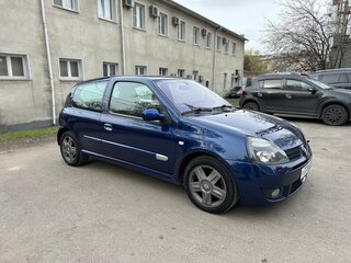 2003 Renault Clio RS II Рестайлинг, синий, 920000 рублей, вид 3