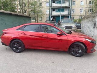 2022 Hyundai Elantra VII (CN7), оранжевый, 1599999 рублей, вид 4