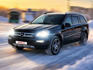 2008 Mercedes-Benz GL-Класс 450 I (X164), чёрный, 1300000 рублей, вид 2