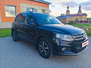2014 Volkswagen Tiguan I Рестайлинг, чёрный, 1180000 рублей, вид 2